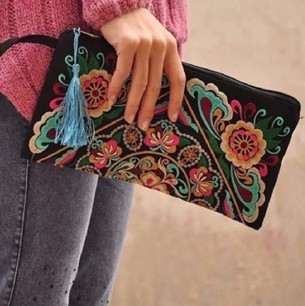 Beautiful Embroidered Clutch
